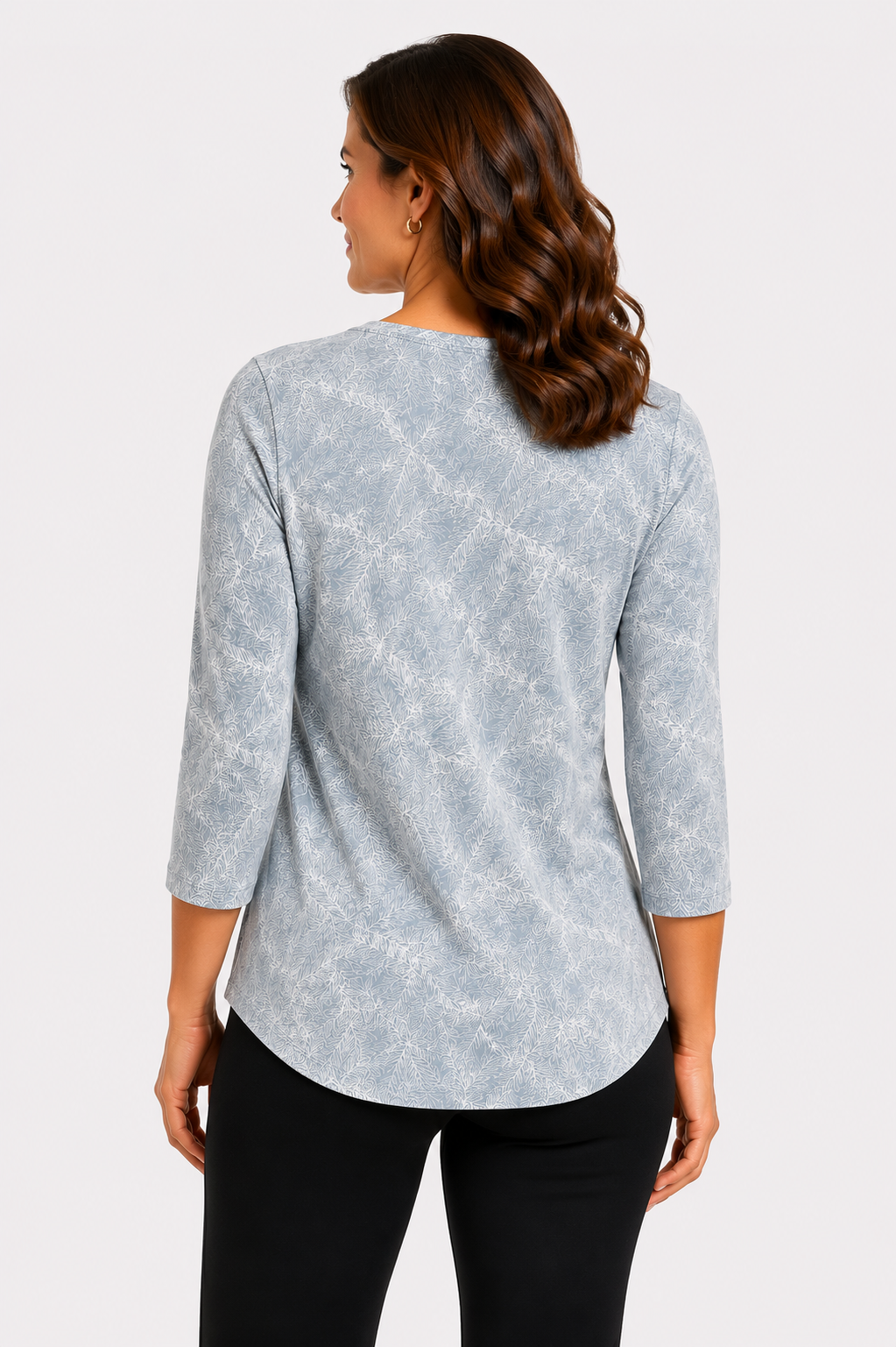 T-shirt rafraîchissant manches 3/4 femme — Ni trop chaud, ni trop froid