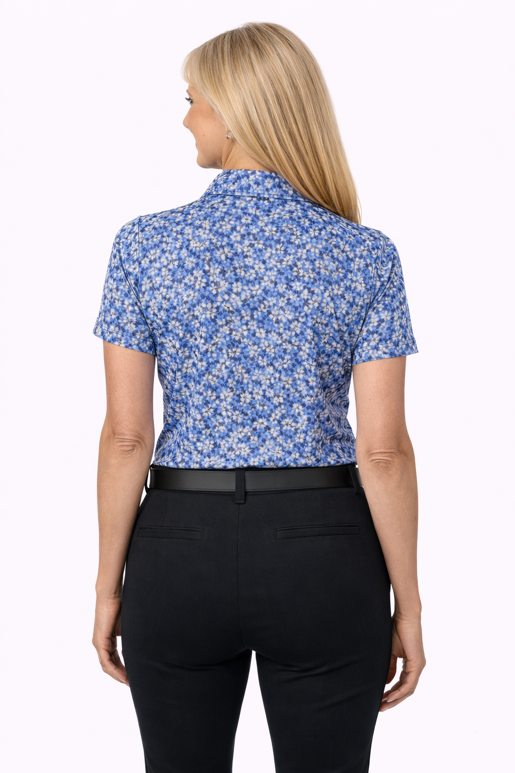 Polo rafraîchissant femme — Look propre, peau au frais