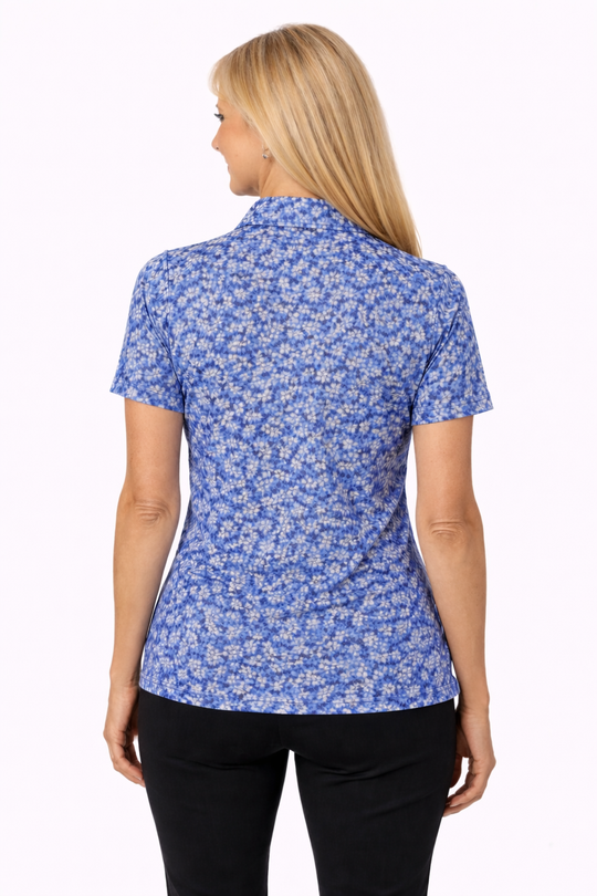 Polo rafraîchissant femme — Look propre, peau au frais