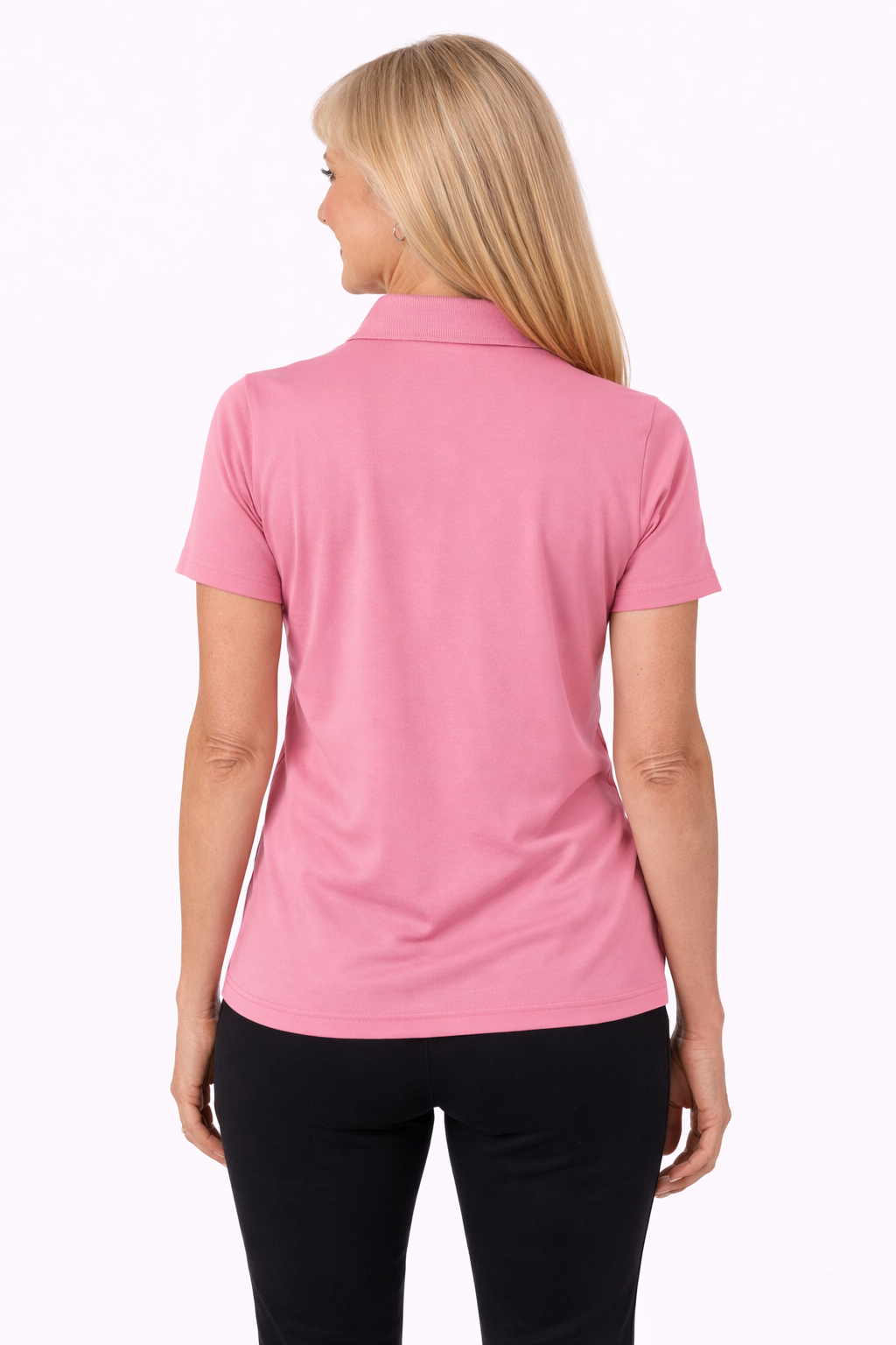 Polo rafraîchissant femme — Look propre, peau au frais