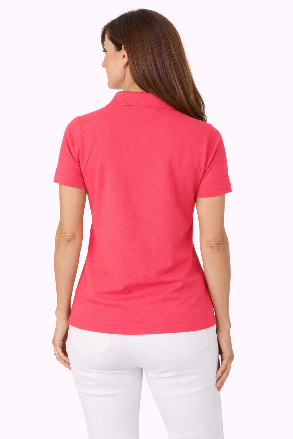 Polo rafraîchissant femme — Look propre, peau au frais
