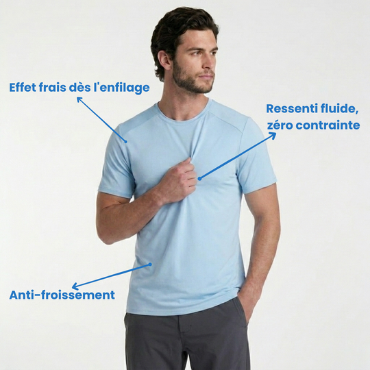T-shirt rafraîchissant — Fini les t-shirt qui donne chaud